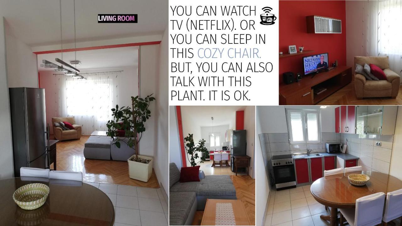 Spacious Family Apartment With Parking In The Shade And Barbecue House 希贝尼克 外观 照片